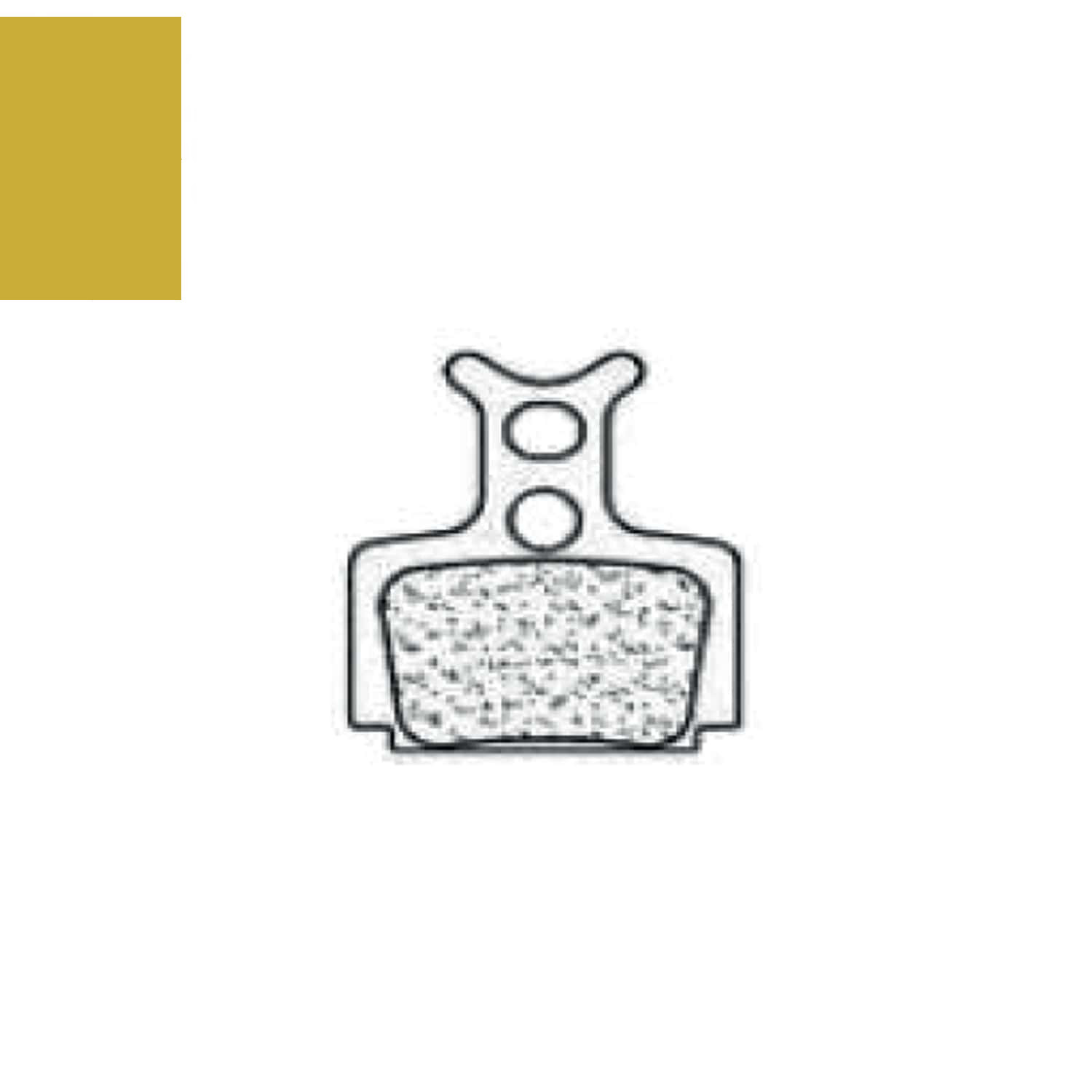 COPPIA PASTIGLIE CARBO-METALLIC FORMULA THE ONE/CURA